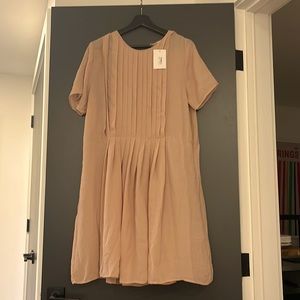 Oak + Fort Dusty Rose Dress - Brand New.